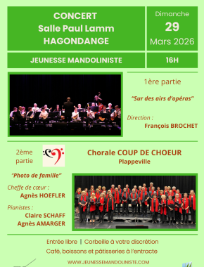 Concert de printemps de la Jeunesse Mandoliniste