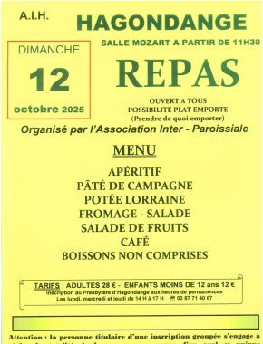 Repas inter-paroissial 