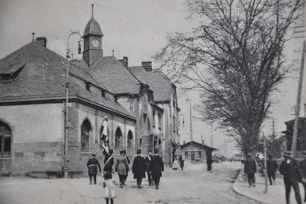 Rue de la Gare, avant